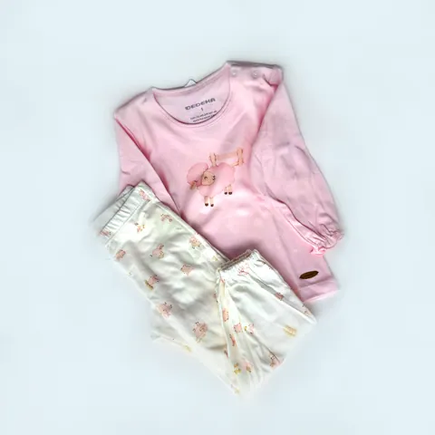 Pink sheep pajamas